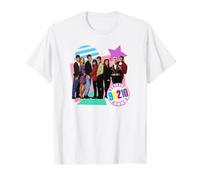 Beverly Hills 90210 Group Retro Poster Camiseta