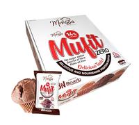 Beverly Mufit Zero 14% Proteína | 24 unidades de 45 gramos | Horneadas, sin azúcares añadidos ni aceite de palma | Fuente de proteína y fibra (CHOCOLATE)