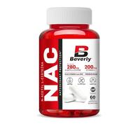 Beverly NAC N-Acetilcisteína con Vitamina C y Zinc, 60 Cápsulas