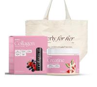 Beverly PACK Collagen + Creatina + Totebag | Fuerza y Cuidado personal | 1 Mes de uso | Salud de la piel, fuerza y recuperación