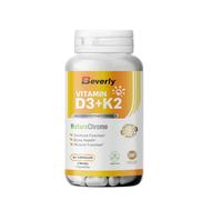 Beverly Vitamin D3+K2-4000 IU D3 + 100 ug K2-60 cápsulas veganas - 60 servicios - Mantenimiento de huesos y sistema inmunológico