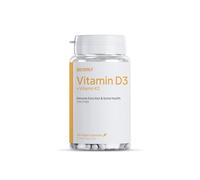 Beverly Vitamin D3+K2-4000 IU D3 + 100 ug K2-60 cápsulas vegetales - 60 servicios - Mantenimiento de huesos y sistema inmunológico