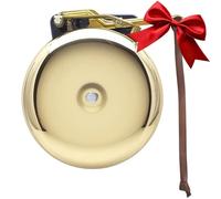 Bevin Bells Brass Trip Gong | Campana de boxeo tradicional de 10 pulgadas | Fuerte y hecho de acero y latón | Dispositivo de entrenamiento y advertencia de boxeo en uno | Accesorio de cueva / bar para