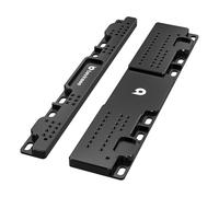 Bevinsee Adaptadores ajustables de montaje en suelo para asiento de carreras, de aluminio, compatibles con E36, E46, 318i, 320i, 323i, 325i, 328i, 330i, no compatible con modelos convertibles, color