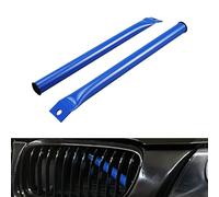Bevinsee Barras de apoyo en V compatible with la serie 3 E90/E91/E92/E93 2006-2013, rejilla frontal de acero de alta resistencia solo para la serie E9X, recubrimiento en polvo, azul