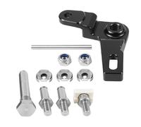 Bevinsee Quick Shifter Short Shifter Relay Arm 6 velocidades Compatible con Seat Cupra Leon 1P 5F Compatible con VW Negro