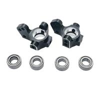 BEWAQO Accesorios Coches RC para Sakura D5 SKD5-S01BK 1/10 RC Car 1 Par 1:10 Escala RC Coche Dirección Actualizaciones Piezas Accesorios De Repuesto