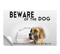 Beware of dog Stick Great Dane