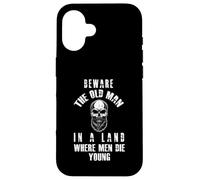 Beware The Old Man in a Land Where Men The Young Carcasa para iPhone 16