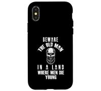 Beware The Old Man in a Land Where Men The Young Carcasa para iPhone X/XS
