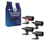 BeWave Ahuyentador Ultrasónico para Jabalíes y Animales - Pack 4 Unidades para Coche | Reduce Riesgo de Accidentes | Resistente a Lluvia y Clima | Incluye Guía de Prevención