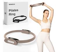 bewego Anillo de pilates - Anillo de fitness de 37 cm para suelo pélvico, núcleo y piernas. Anillo de resistencia para el hogar, anillo de entrenamiento en kit esencial, Magic Circle, anillo de
