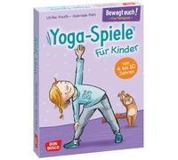 Bewegt euch! Yoga-Spiele für Kinder: Kartenspiel zur Bewegungsförderung. Von 4 bis 10 Jahren. Mit Yoga-Bildkarten Stress abbauen & Resilienz stärken. Einfache Asanas als Bewegungsspiel mit Kindern