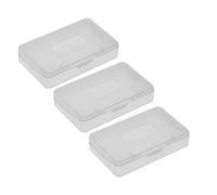Bewinner 10 Estuches de Plástico Transparente para Cartuchos de Juego, Caja Protectora Antipolvo para Juegos Game Boy Advance, Estuche de Almacenamiento de Viaje