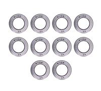 Bewinner 10PCS Rodamientos de Bolas de Empuje Plano Kit de Rodamientos de Metal Axiales en Miniatura Desmontables de Alta Precisión - 51101, 12 Mm ID, 26 Mm OD, 9 de Espesor (51105)