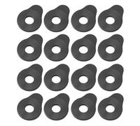 Bewinner 16 Cerraduras para Correa de Guitarra, Adaptador Universal de Goma para Guitarras Acústicas, Eléctricas, Bajos y Ukelele, Fácil Instalación y Ajuste Seguro