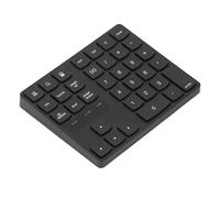 Bewinner 2.4G Pads de Números Inalámbricos, Teclado Numérico de 35 Teclas Externos Recargables, Teclado de Contabilidad Financiera Portátil para Negocios en Casa Portátiles