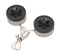Bewinner 2 Altavoces Mini Tweeter de Cúpula para Audio de Automóvil, Tweeters de Cúpula de Seda de Alto Rendimiento Máximo de 350 W con Atenuación de Baja Frecuencia y Pegatinas para una Fácil