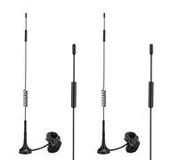 Bewinner 2 Antenas Aéreas 12DBi 4G LTE TS9 Enrutador WiFi Portátil Amplificador de Señal Omnidireccional para E5573, E5375, E8372, M1/M2, con Cable y Base Magnética