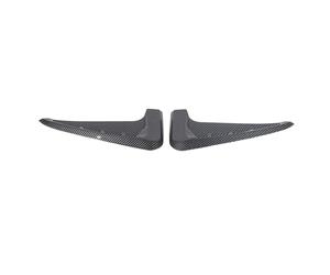 Bewinner 2 Cubiertas de Ventilación Laterales Delanteras, Embellecedores Decorativos para X5 F15 M Sport 2014-2018, Material ABS Negro Brillante, Fácil Instalación (estilo de fibra de carbono)