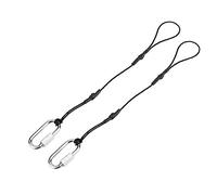 Bewinner 2 piezas correas de seguridad para cámara, correa de cámara universal duradera, cuerda de seguridad con gancho de clip, hebilla de metal para cámara para cámaras réflex digitales sin espejo
