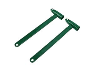 Bewinner 2 Soportes para Atrapamoscas de Cebo Vivo, Herramienta de Enganche Fácil y Rápido para Muelles Costeros, Barcos, Atrapasueños Portátil para Fijación de Cebo Vivo para Enganchar sin Esfuerzo