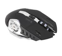 Bewinner 2024 Nuevo Ratón para Juegos, Ratón Inalámbrico para Juegos Compatible con 1200/1800/2400/3200 dpi, Motor óptico, Ratones Ergonómicos Recargables para PC