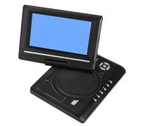 Bewinner 270° Reproductor de DVD Portátil-Función de Memoria de Punto de Interrupción 800mah Batería Recargable Incorporada 7 Pulgadas Pantalla LCD Panorámica 16: 9 para Coche,Juego(EU pulg)