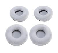 Bewinner 4 Almohadillas para Auriculares de Esponja de Terciopelo de 85 Mm, Mayor Comodidad y Excelente Rendimiento de Sonido, Almohadillas de Repuesto para Auriculares, Instalación Rápida (Grey)