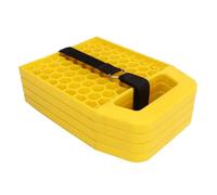 Bewinner 4 Almohadillas para Gato RV Que Evitan el Hundimiento, Antideslizante a Prueba de Intemperie, Bloque de Nivelación para Remolque, Almohadillas Estabilizadoras para Quinta Rueda, Camping,