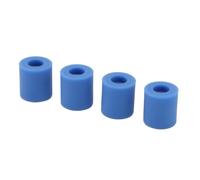 Bewinner 4 Columnas de Nivelación de Cama Caliente, Espaciador Sólido de Silicona, Soportes de Búfer Resistentes Al Calor para Impresora 3D CR10 CR10S CRX Ender 3, Piezas de Nivelación de Cama