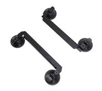 Bewinner 4 Soportes de Ventosa Fuertes para Mini Antena Parabólica, Kit de Montaje para Techo Corredizo y Ventana de Automóvil, Soporte de Acero de Aleación, Soporte para Automóvil Portátil y