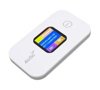Bewinner 4G 5G LTE Mobile Hotspot, Enrutador WiFi Portátil de 300Mbps con Ranura de Tarjeta SIM, 10 Dispositivos Conectados, Pantalla LED Portable Internet para Viajar