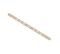 Bewinner 50 Soportes para Mecha de Vela, Soporte de Núcleo de Cera de Madera Reutilizable de Abedul para Hacer Velas, Varilla de 7 Orificios Preperforada de Fácil Uso, Accesorios para Producción de