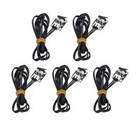 Bewinner 5Pcs 3Pin End Stop Limit Switch for 3D Printers | Material retardante de llama, sensor de parada mecánico, control NO NC, juego de piezas de repuesto, diseño Plug Play