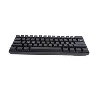 Bewinner 61 Teclas Teclado Mécanico con Cable para Computadoras, Gaming Teclado Mecánico Profesional con Interruptor Azul, Teclado Universal con Luz de Fondo LED Colorida para Jugadores