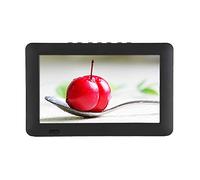 Bewinner 9 Pulgados T/T2 Super Delgado TV Digital,Alta Resolución TFT LED Pantalla de Color,Función de Audio-Video Entrada. Soporte USB, Tarjeta TF,1200mah Batería HD TV Portátil