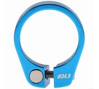 Bewinner Abrazadera para Tija de Sillín de Bicicleta de Aleación de Aluminio de 34,9 Mm, Collar Ligero para Tija de Sillín de 30,4/30,8/31,6 Mm, Se Adapta Al Cuadro de Aluminio de Bicicleta de (#3)