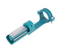 Bewinner Accesorio de Taladro Eléctrico para Escalador de Pescado, 6 Filas de Dientes Dentados con Abrazadera Ajustable, Removedor de Escamas de Pescado de Acero Inoxidable para Cocina y Pesca