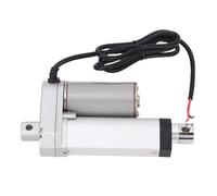 Bewinner Actuador Lineal DC 12 V, de 50 Mm con Fuerza de 750 N y Velocidad de 10 Mm/s, Aleación de Aluminio Resistente para Muebles y Uso Industrial