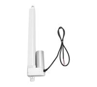 Bewinner Actuador Lineal de 12 V 1500 N 300 Mm de IP54 Actuador de Movimiento Lineal Eléctrico Impermeable con Interruptor de Límite para Cama, sofá, Soporte para Cámara - Servicio Pesado y bajo