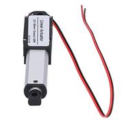 Bewinner Actuador Lineal de 12 V CC, de 30 Mm, Carga 150 N, Mini Actuador Lineal Eléctrico con Protección contra Cortocircuitos, Impermeable, Cancelación de Ruido, Tamaño Compacto para Uso Médico e