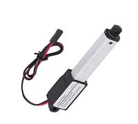 Bewinner Actuador Lineal Eléctrico Tipo Bolígrafo de 12 V, de 50 Mm, Fuerza 64 N, Resistente Al Agua IP54, con Protección contra Sobrecarga e Interruptor de Límite para Automatización Agrícola, (50MM)