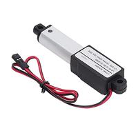 Bewinner Actuador Lineal Eléctrico Tipo Bolígrafo de 12 V, de 50 Mm, Fuerza 64 N, Resistente Al Agua IP54, con Protección contra Sobrecarga e Interruptor de Límite para Automatización Agrícola, (30mm)