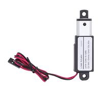 Bewinner Actuador Lineal Micro Eléctrico de 12 V, Mini Actuador de Movimiento ABS de Aluminio de de 21 Mm con Interruptor de Límite Final, Protección contra Sobrecorriente para Automatización de