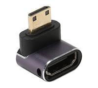 Bewinner Adaptador 8K Macho a Hembra, Transmisión de Alta Velocidad, Duradero, Luz LED, Compatible con PS5 X para Videocámara Portátil DSLR