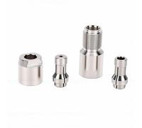 Bewinner Adaptador de Amoladora Angular a Amoladora Troqueladora, Kit de Conversión de Rosca de 5/8 Pulg.-11 con Pinzas de 1/4 pulg. y 1/8 ., Incluye 2 Llaves para un Rectificado Preciso