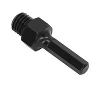Bewinner Adaptador de Biela de Vástago Hexagonal, Amoladora Angular de Acero de Aleación a Varilla de Conversión de Taladro Eléctrico para Carpintería de Reparación del Hogar, 5/8-11 Pulgadas,