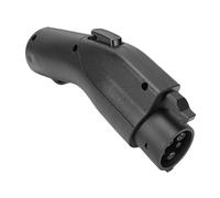 Bewinner Adaptador de Carga J1772, Adaptador de Carga Portátil Negro para Automóvil Eléctrico de Salida de Alta Potencia, Reemplazo para Ioniq 5 6 Limited, Modelo EV 6, Fácil Instalación, Corriente