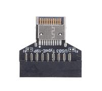 Bewinner Adaptador de Encabezado USB 3.2 Tipo E a USB 3.0 de 20 Pines, Transferencia de Datos de Alta Velocidad de 20 Gbps, Convertidor Compacto de Placa Base para PC de Escritorio, Extensión del